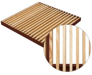 Kratka do grzejnika DREWNIANA listwa Duo Quattro 160 cm