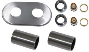 Zestaw maskujący podwójny VARIO TERM do grzejników CHROM