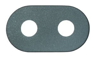 Rozeta podwójna KOLORY rozstaw 50mm