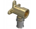 Kolano zaprasowywane ścienne WAVIN Tigris M5, 20 mm x 3/4" wieszak