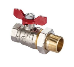 Zawór kulowy z półśrubunkiem 1" DN25 CALIDO