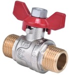 Zawór kulowy gz/gz DN15 1/2" CALIDO S30 motylek