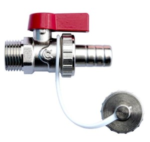 Zawór kulowy spustowy DN20 3/4" CALIDO S30