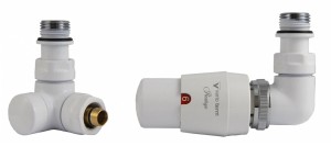 Zestaw termostatyczny VISION biały prawy