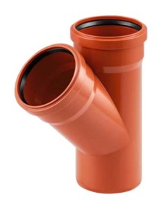 Trójnik PVC 110x110 MAGNAPLAST 45 stopni