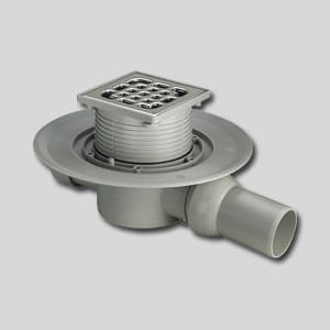 Kratka ściekowa łazienkowa 50 VIEGA pozioma regulowana