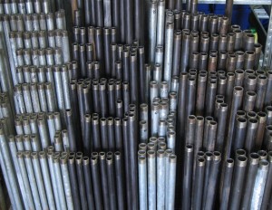 Rura ocynkowana obustronnie gwintowana (baryłka) 3/4", 35 cm