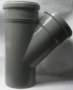 Trójnik PVC 110x110 WAVIN 87 stopni