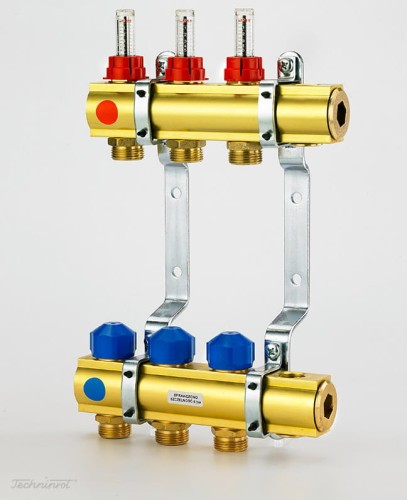 rozdzielacz do podłogówki fot. TECHNIPROT