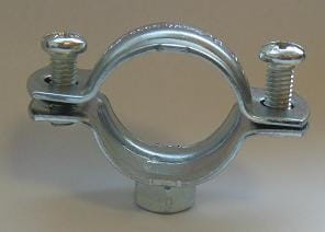 Obejma pojedyncza metal 2" uchwyt do rur