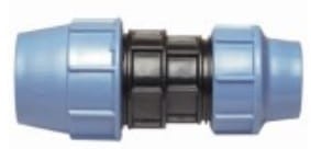 Złączka redukcyjna skręcana do rur PE,  50x40