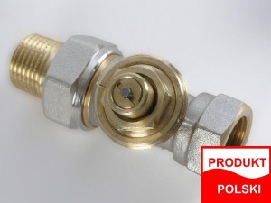 Zawór termostatyczny VARIO TERM SFP 15-1N prosty