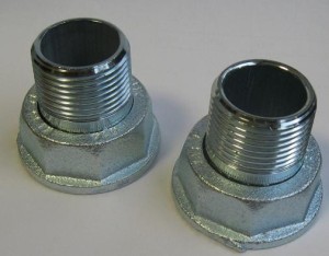 Śrubunki do gazomierza, komplet 2 szt.