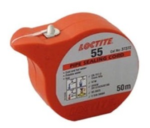 Nić do uszczelniania gwintów i rur LOCTITE 55, 50 m