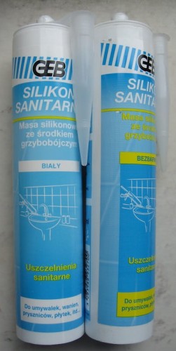 Silikon biały