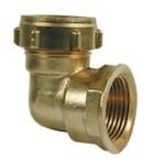 Kolano miedziane skręcane Conex 22x1 gwint wewnętrzny