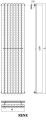 Grzejnik rurowy RENE (fot. KOMEX) - dane techniczne