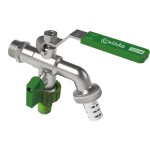 Zawór kulowy podwójny czerpalny 1/2 " mrozoodporny DUO