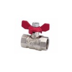 Zawór kulowy gw/gw DN15 1/2 " CALIDO S30 motylek